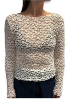 TOPPUR | ELISA hvítt