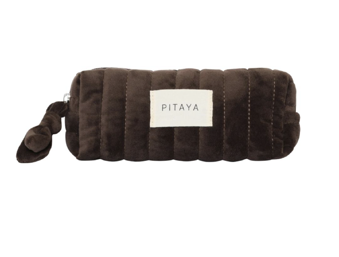 SMALL MAKEUP BAG | VELVET pistachio