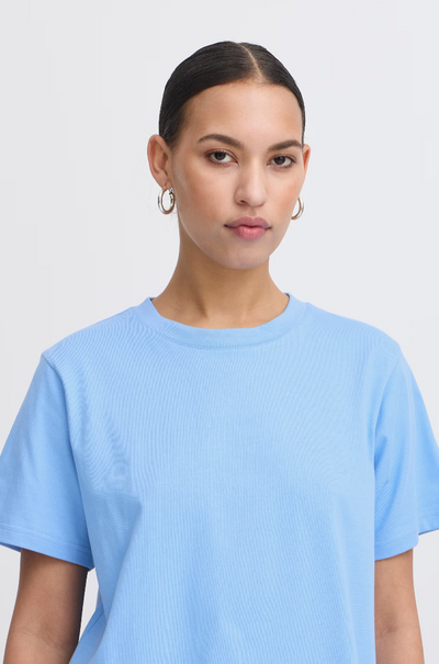T-SHIRT | PALMER blue y
