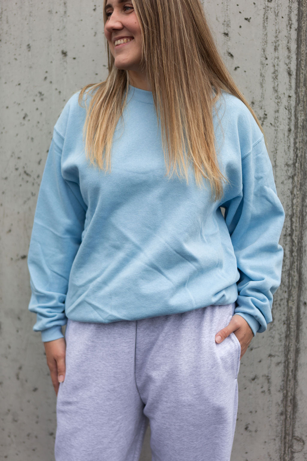 SWEATSHIRT | FRUIT skyblue
