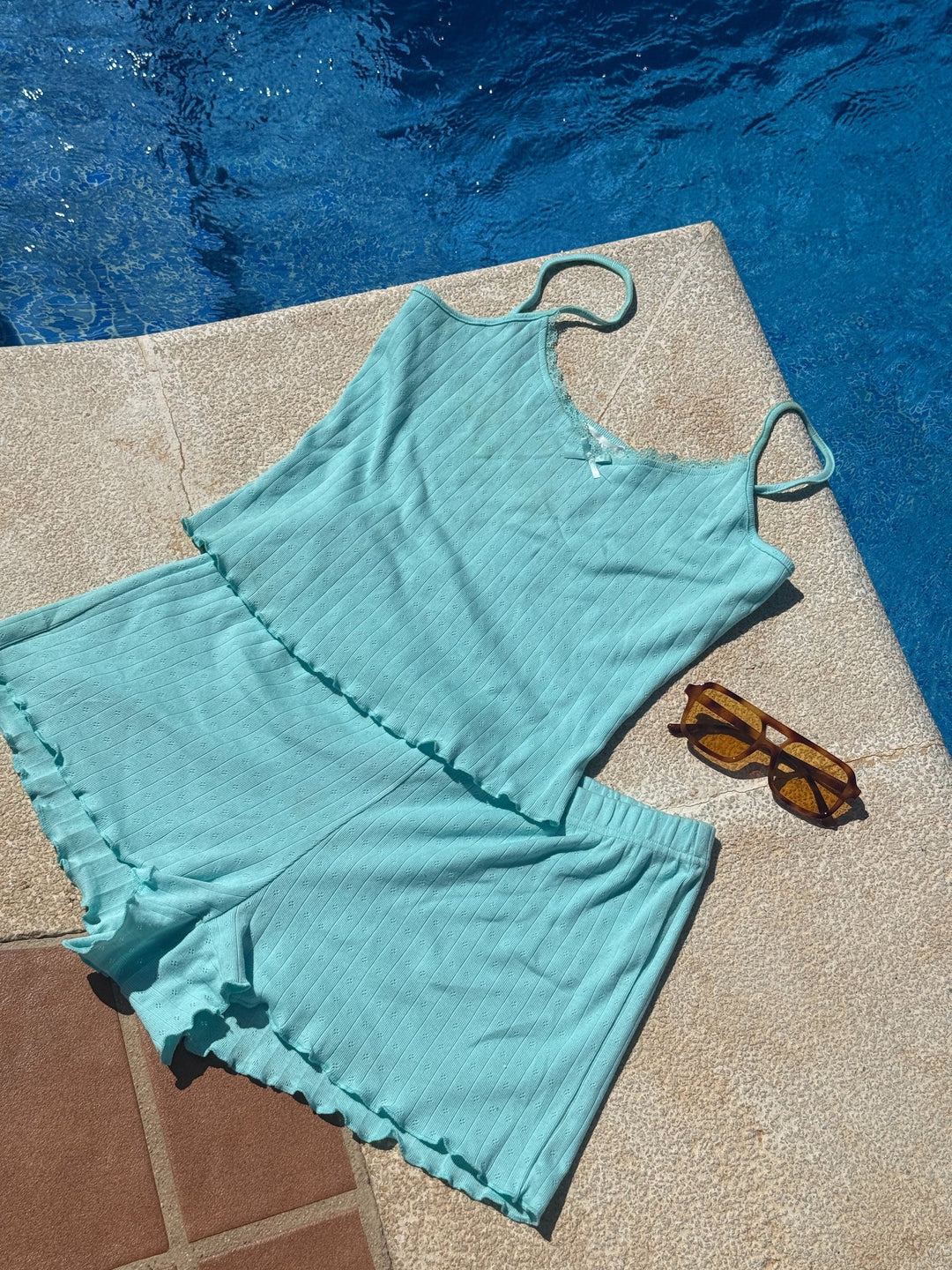 SHORTS | ANNA aqua