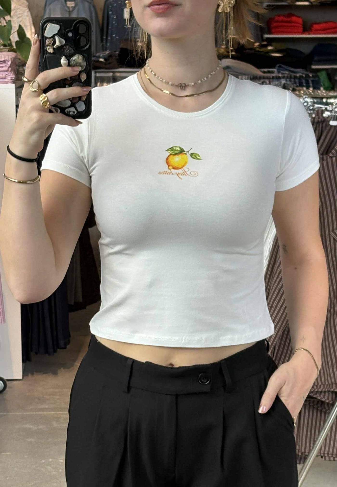 BABY TEE | LEMON