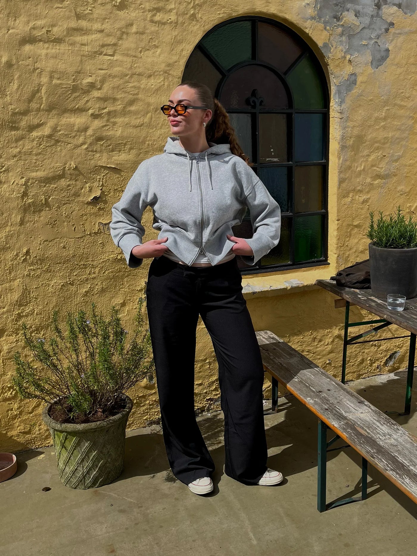 BUKSUR | NORA LOW WAIST svart