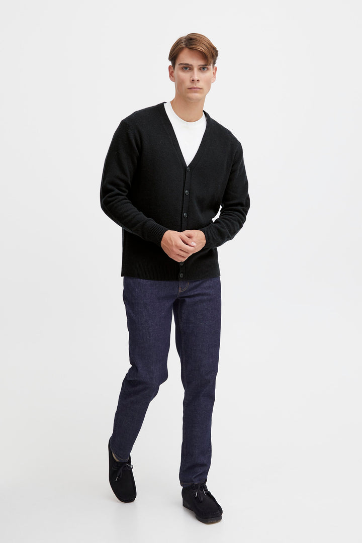 CARDIGAN | LAMBSWOOL svart
