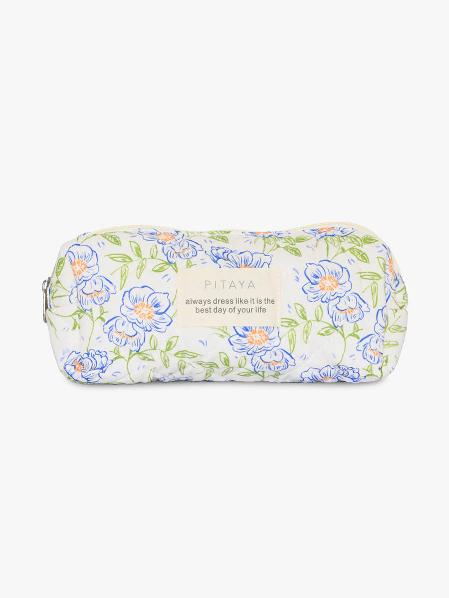 MAKEUP BAG | SMALL blue