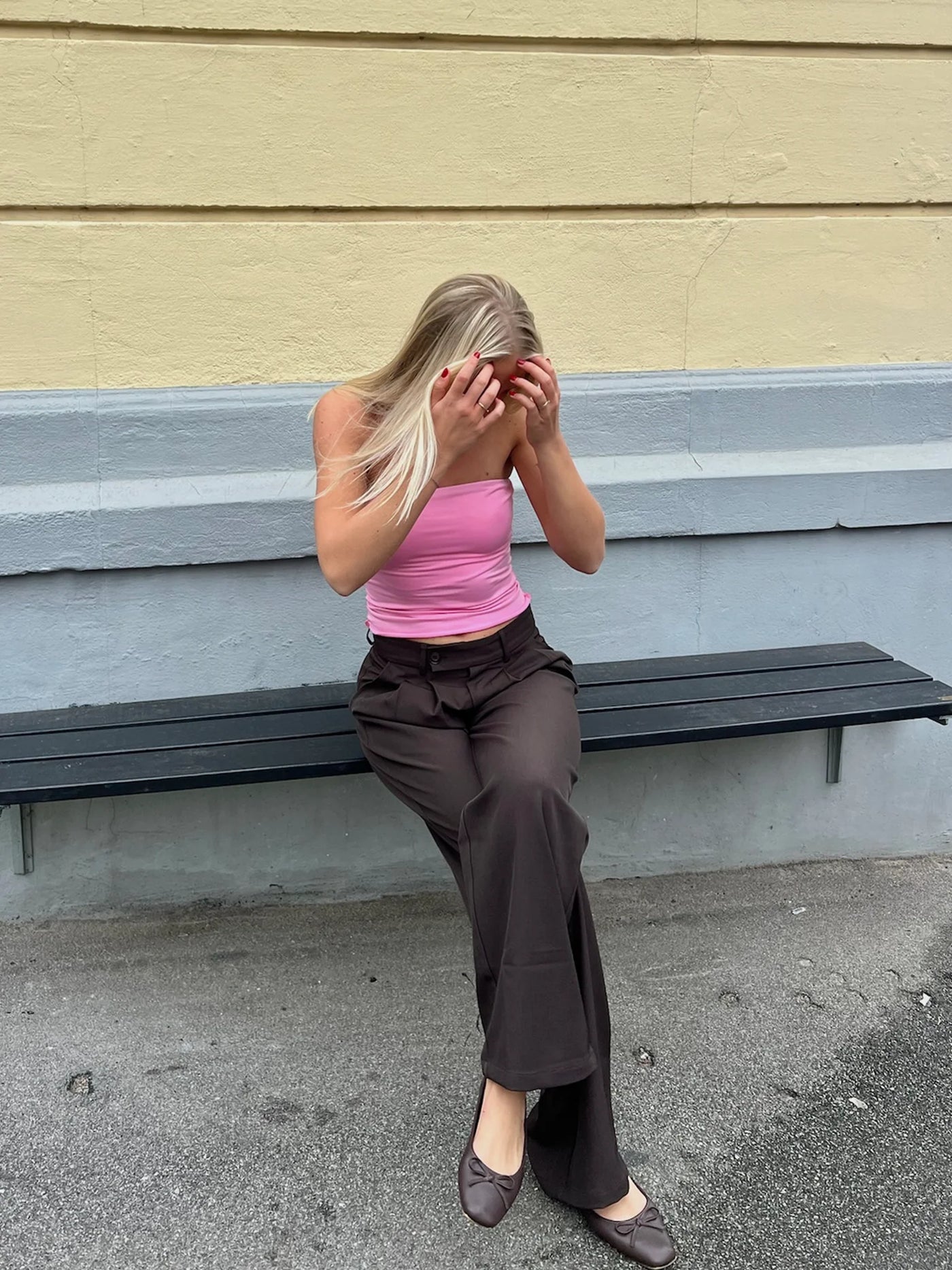 TOPPUR | MARTA BANDEAU pink