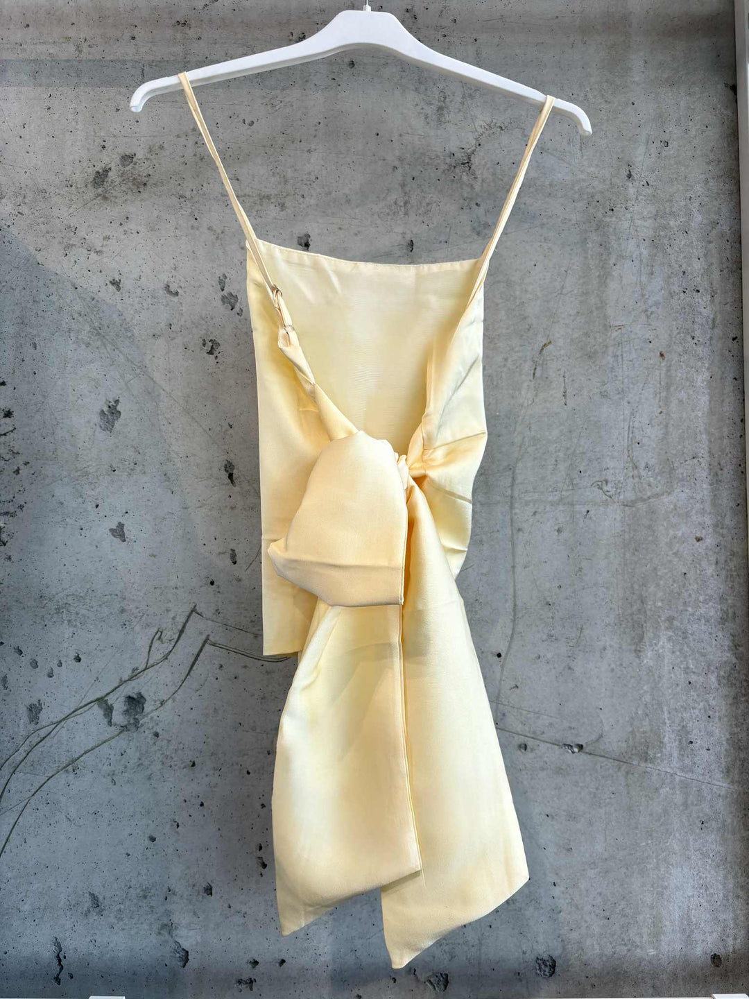 TOPPUR | MARTA BOW yellow