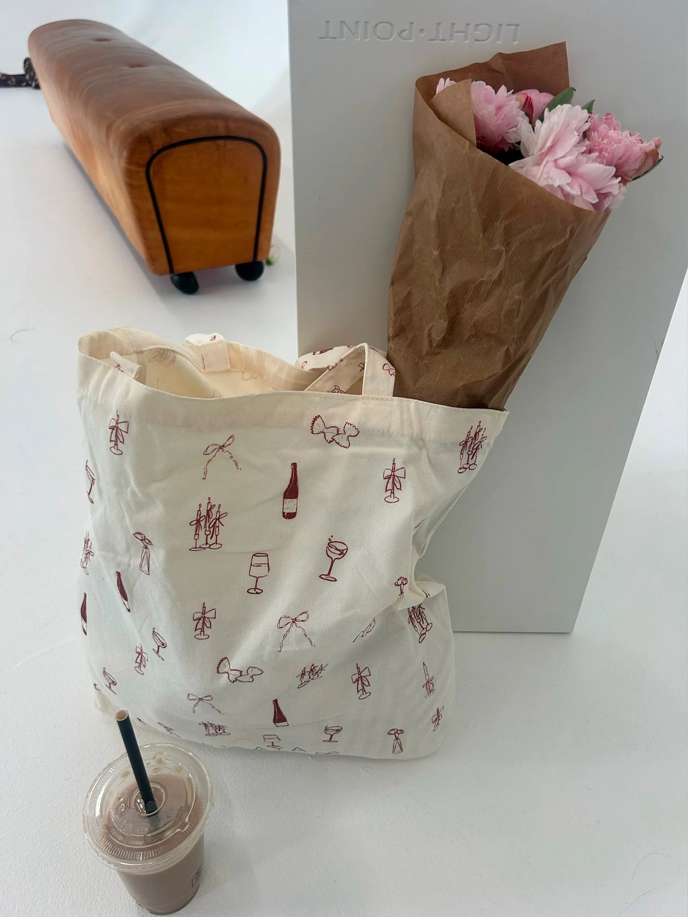 TOTE BAG | BURGUNDY DINNER
