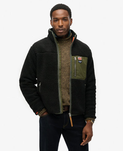 JAKKI | RETRO FLEECE svart