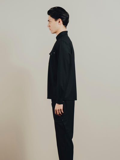 OVERSHIRT | KARIM svart