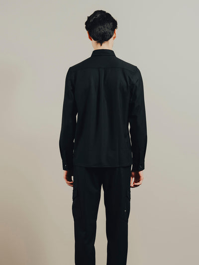 OVERSHIRT | KARIM svart