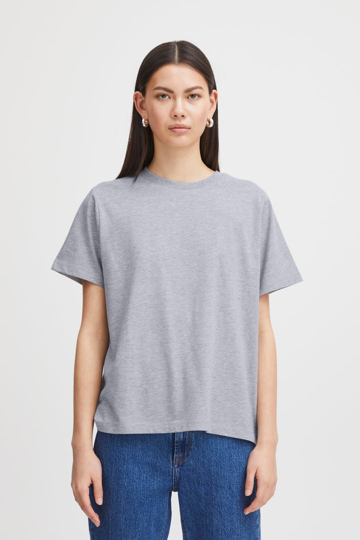 T-SHIRT | IHPALMER grátt