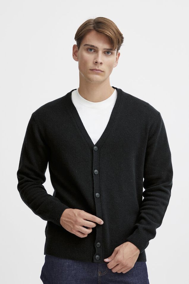 CARDIGAN | LAMBSWOOL navy