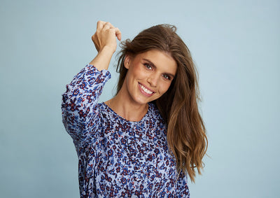 BLUSA | FIOLA blue