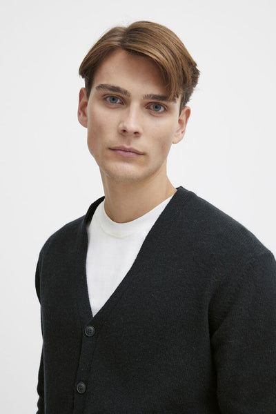 CARDIGAN | LAMBSWOOL navy