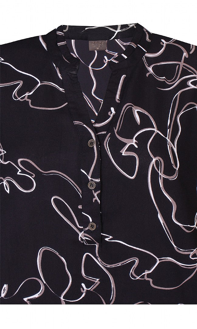 BLUSA | RELLY svart