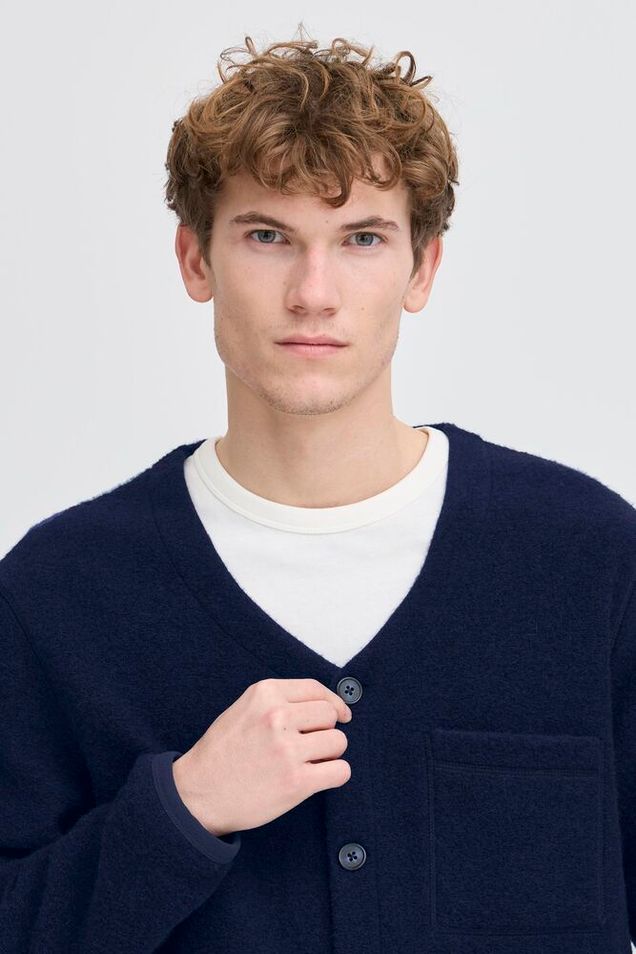 CARDIGAN | WOOL FLEECE