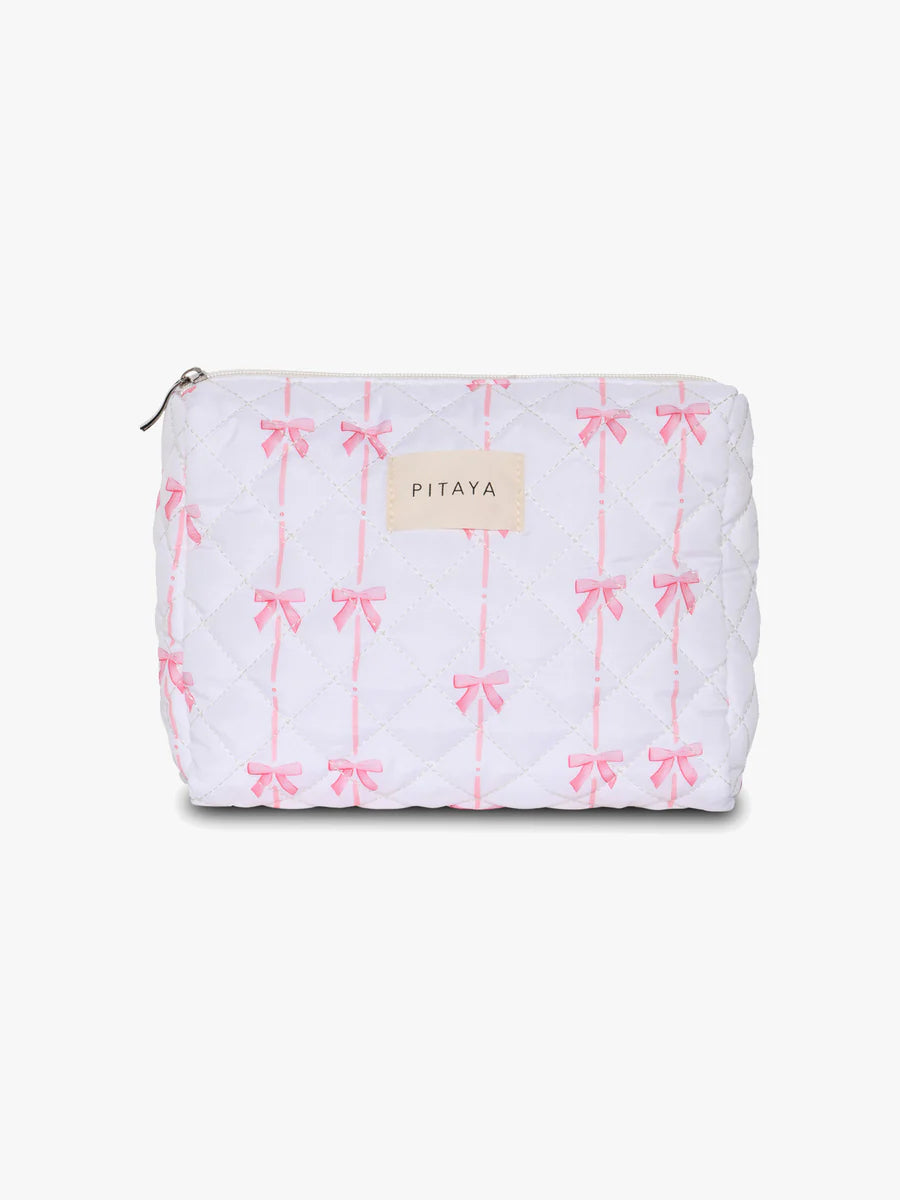 MEDIUM MAKEUP BAG | BOW