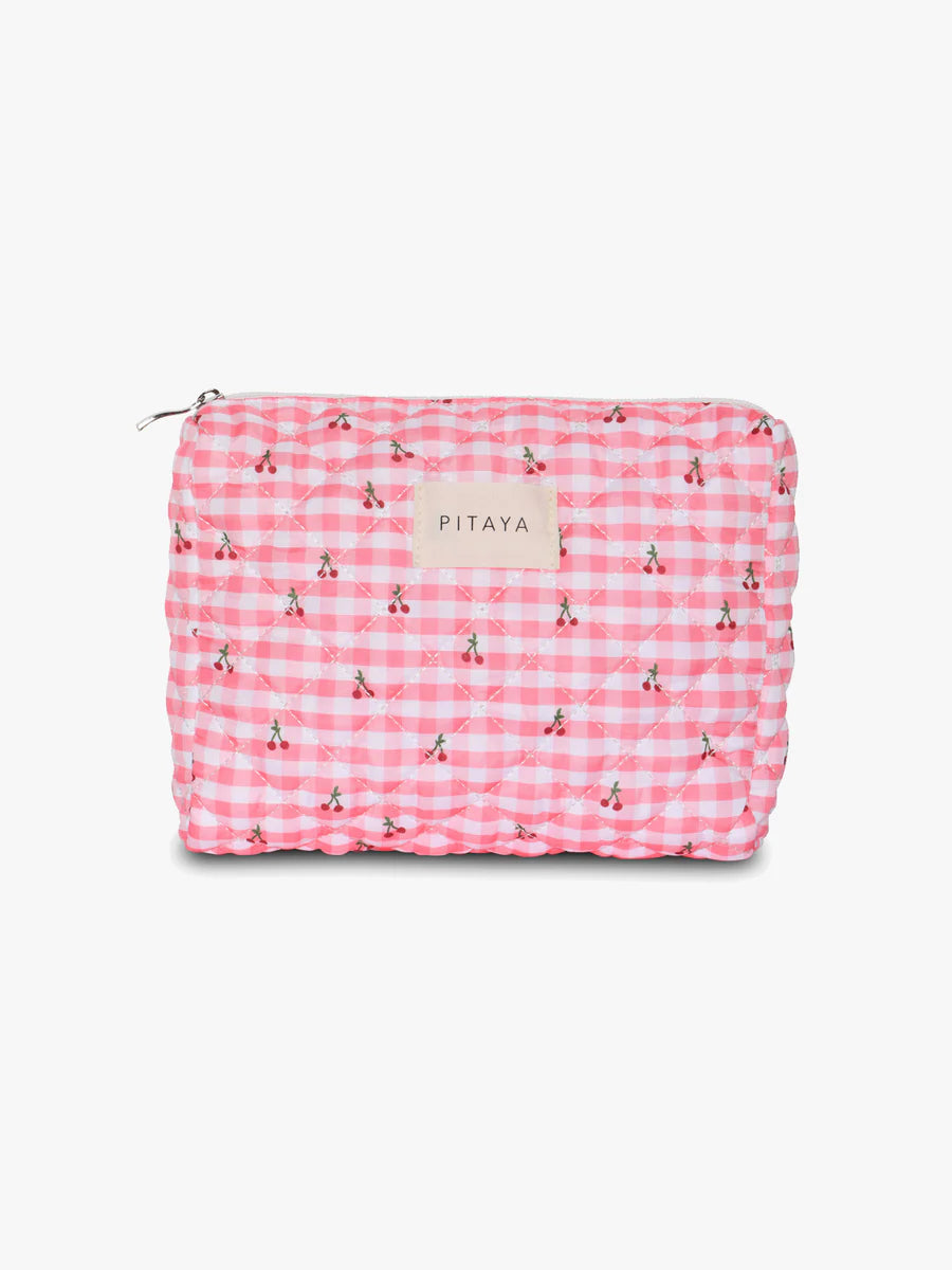 MEDIUM MAKEUP BAG | CHERRY