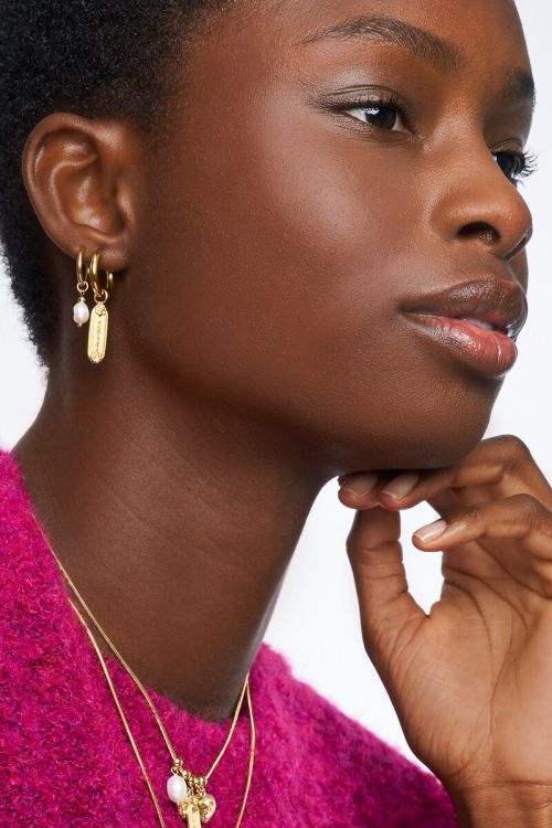 OYRARINGAR | HOOPS PEARL