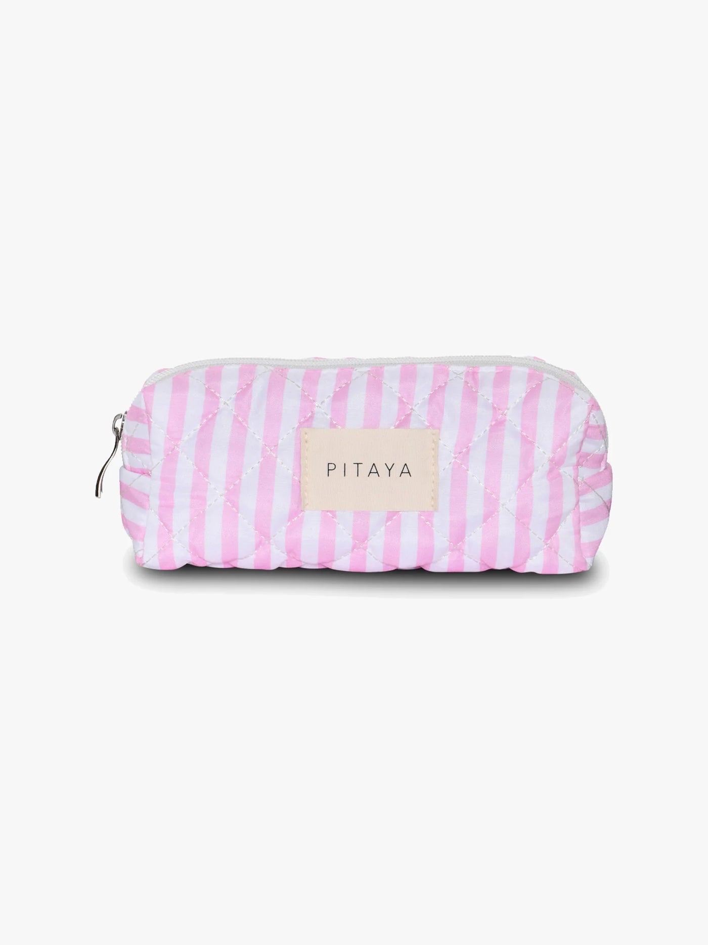 SMALL MAKEUP BAG | PINK STRIPES