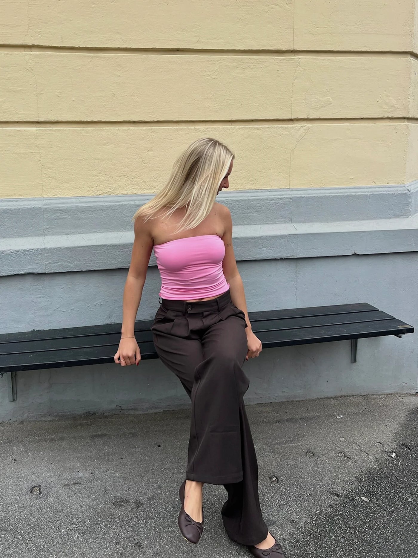 TOPPUR | MARTA BANDEAU pink