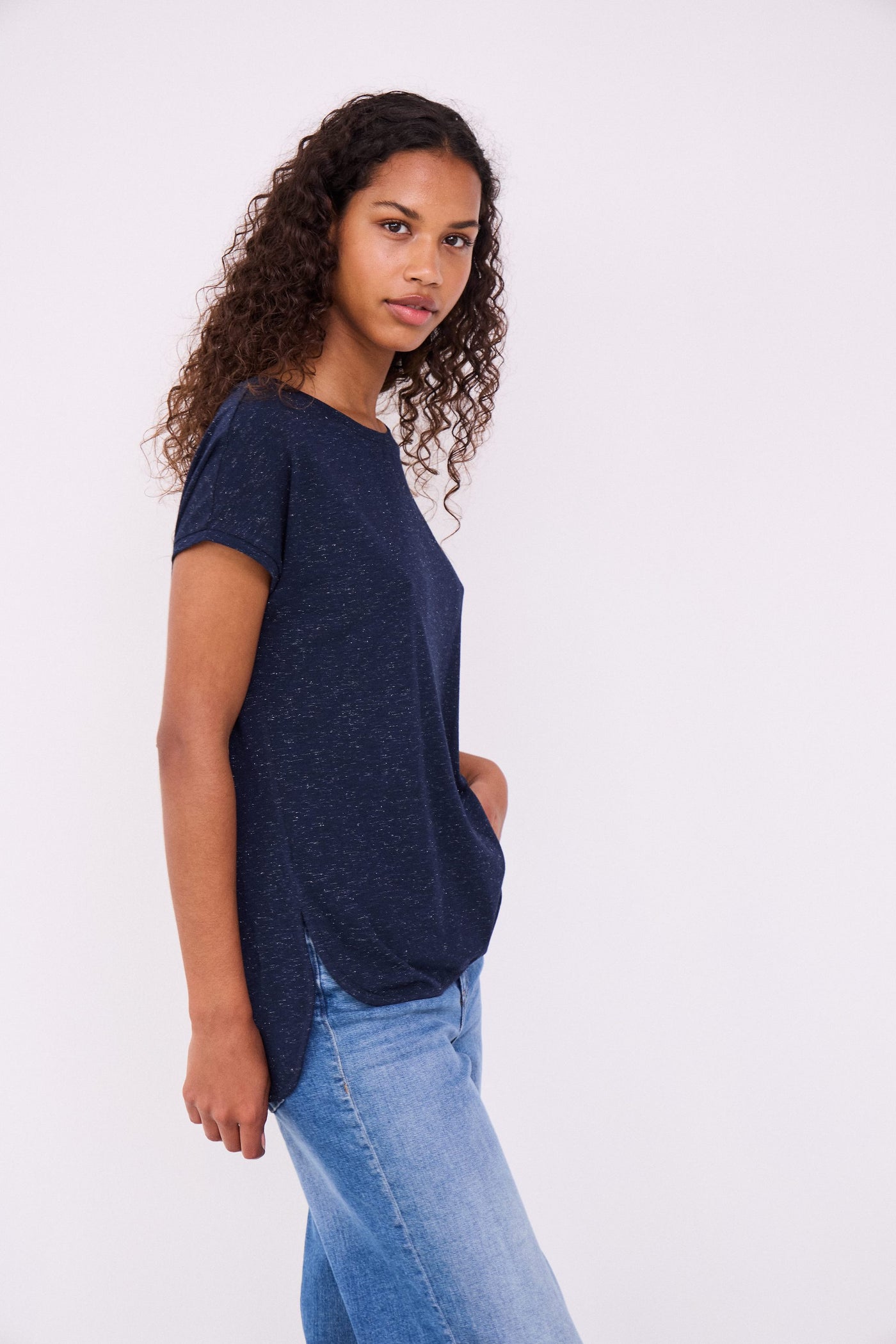 T-SHIRT | REBEL navy