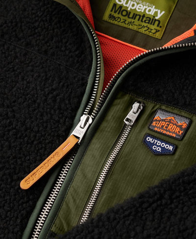 JAKKI | RETRO FLEECE svart