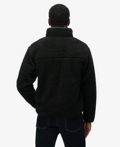 JAKKI | RETRO FLEECE svart
