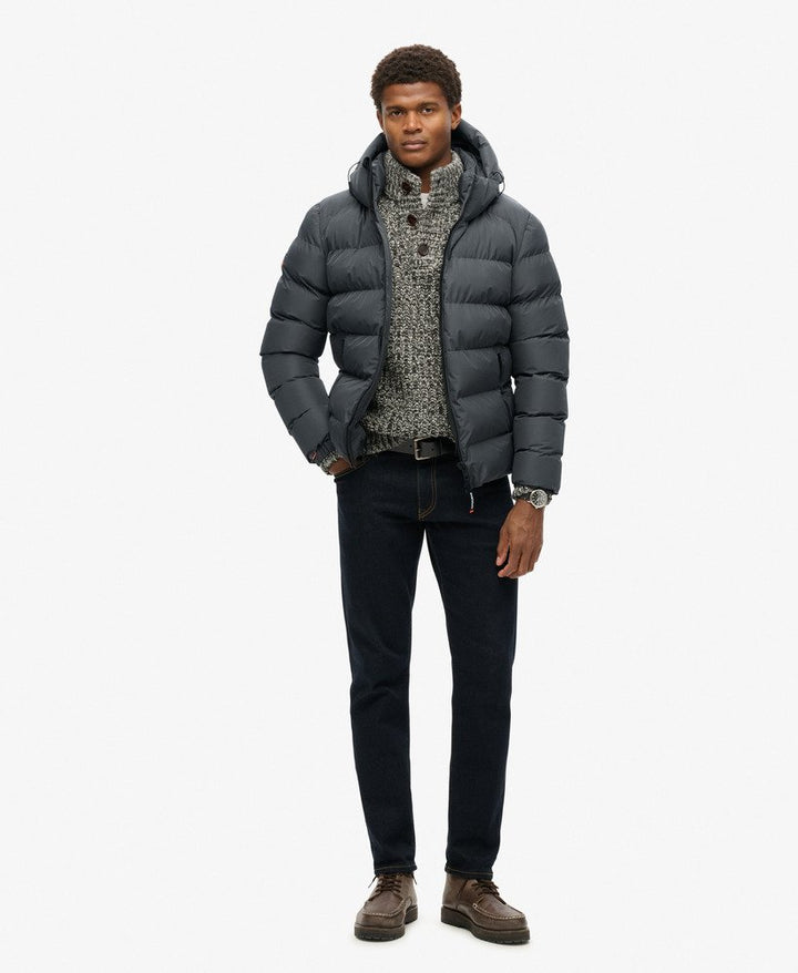 JAKKI | SPORT PUFFER ebony