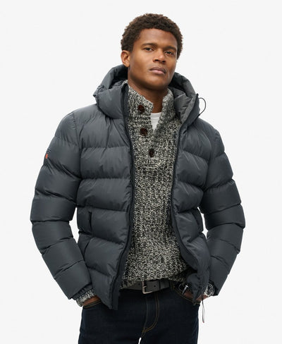 JAKKI | SPORT PUFFER ebony