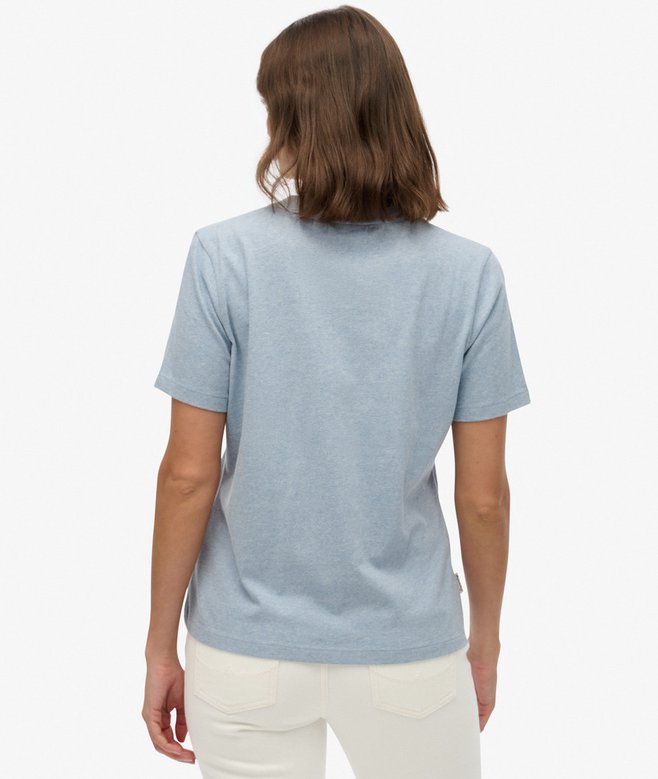 T-SHIRT | LOGO TEE blue
