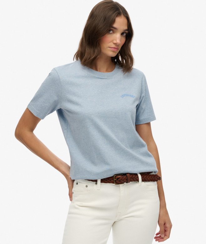 T-SHIRT | LOGO TEE blue