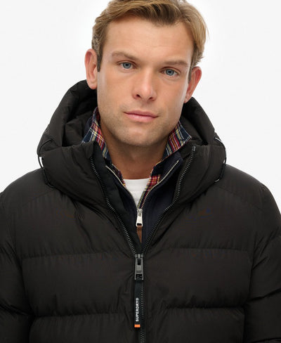 JAKKI | SPORT PUFFER svart