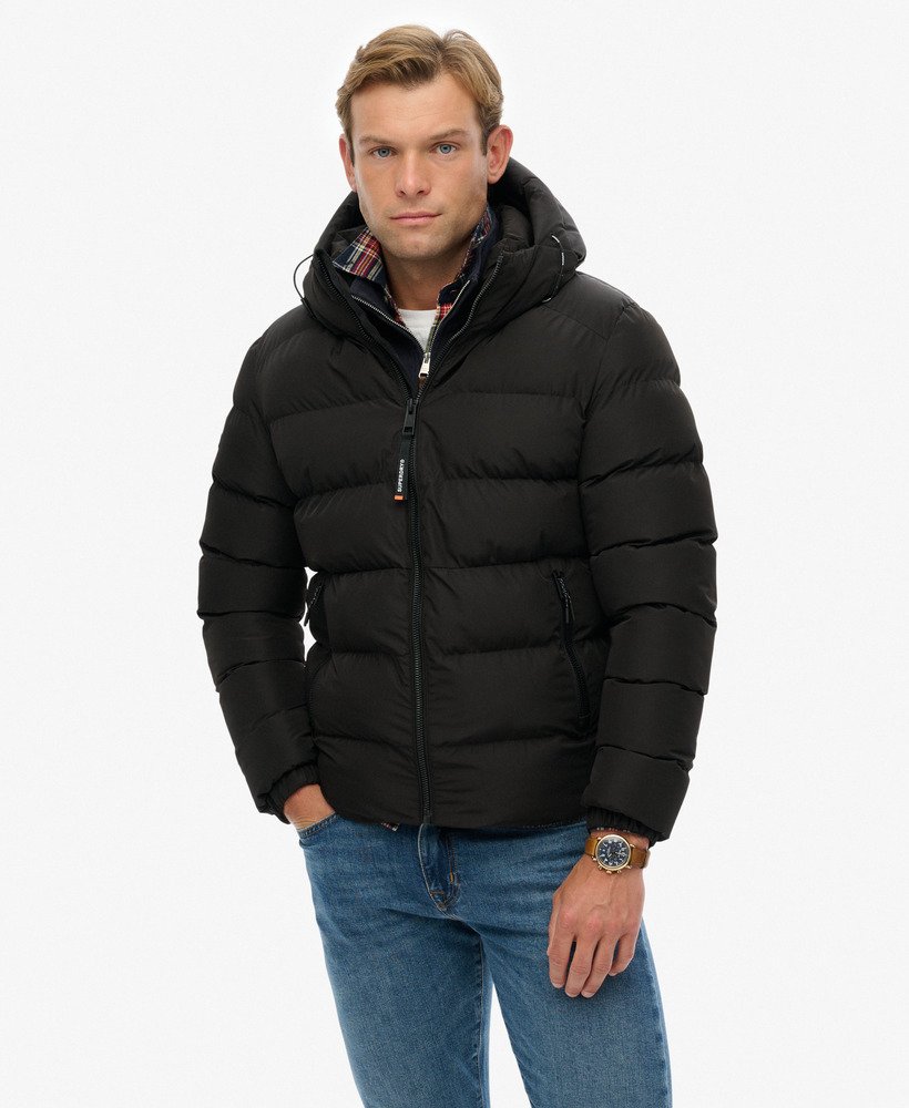 JAKKI | SPORT PUFFER svart