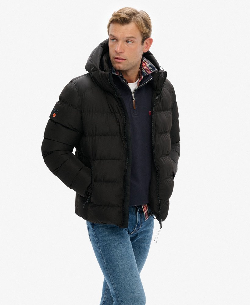 JAKKI | SPORT PUFFER svart