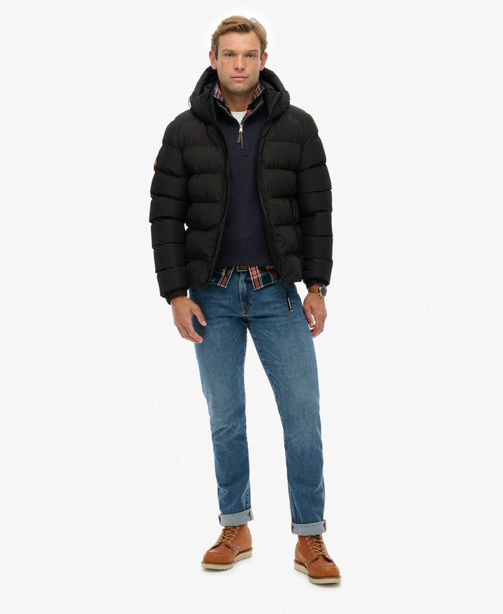 JAKKI | SPORT PUFFER svart