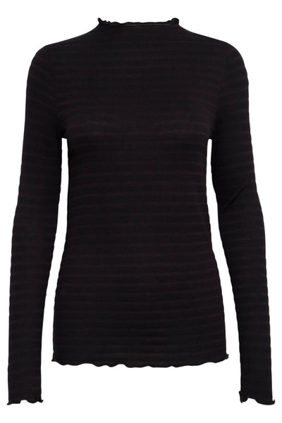 T-shirt við longum ermun