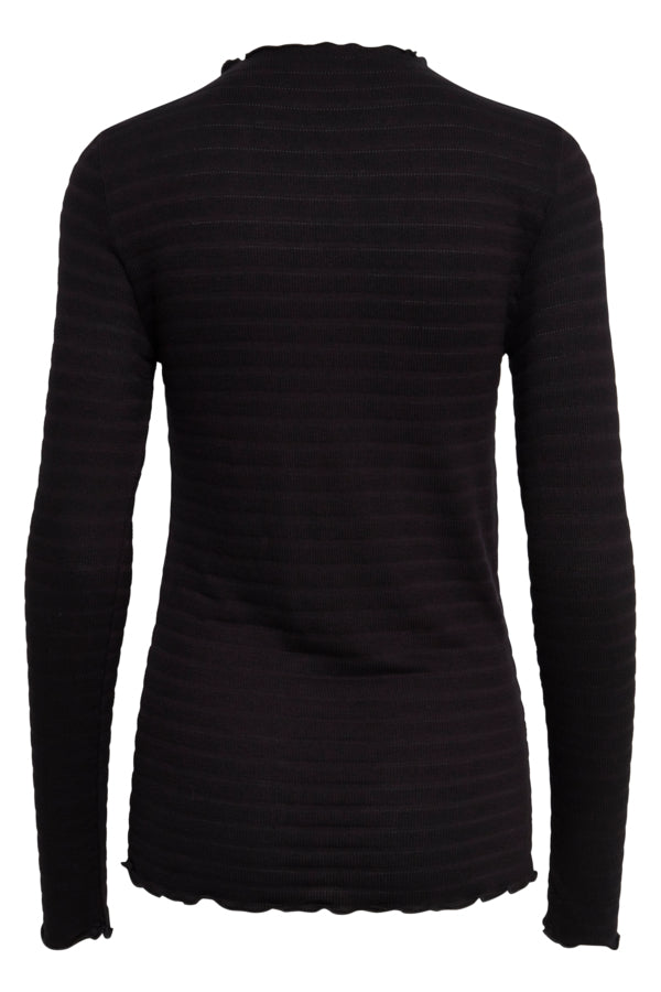 T-shirt við longum ermun